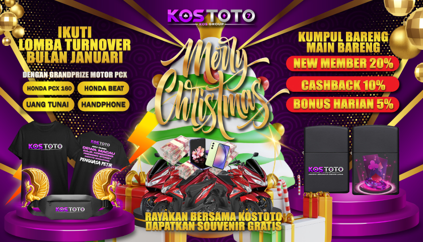 MERY CHRISTMAS BERSAMA KOSTOTO