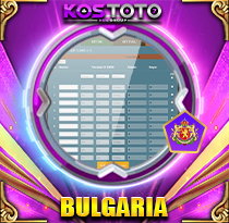 PREDIKSI TOGEL BULGARIA 30 MEI 2025 KOSTOTO